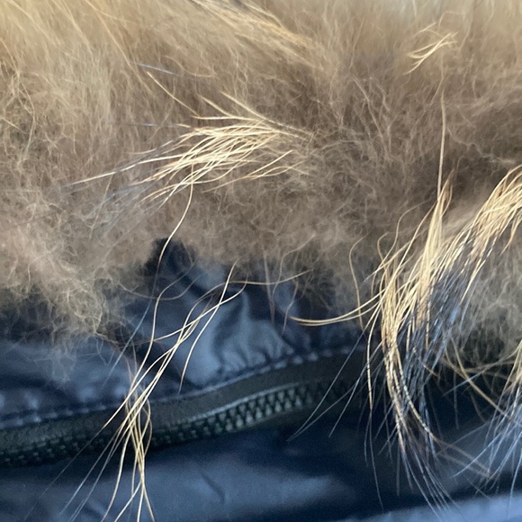 Atelier Noir Rudsak men’s down filled bomber jacket with hood. Dark navy. Size L - Picture 4 of 12